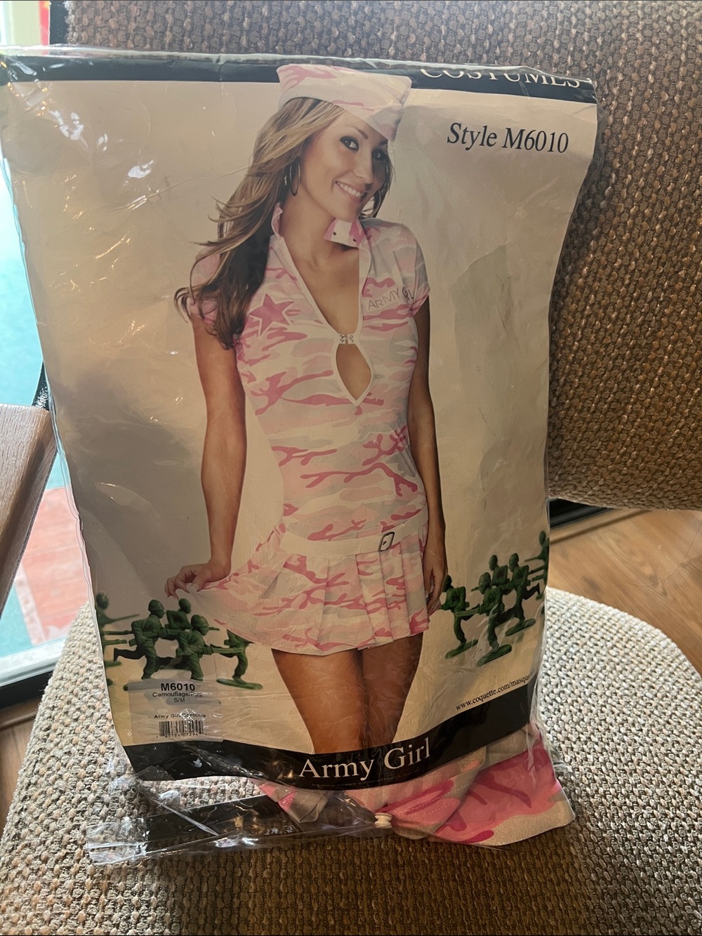 #2718**Pink Camo 'Army Girl' Costume Dress